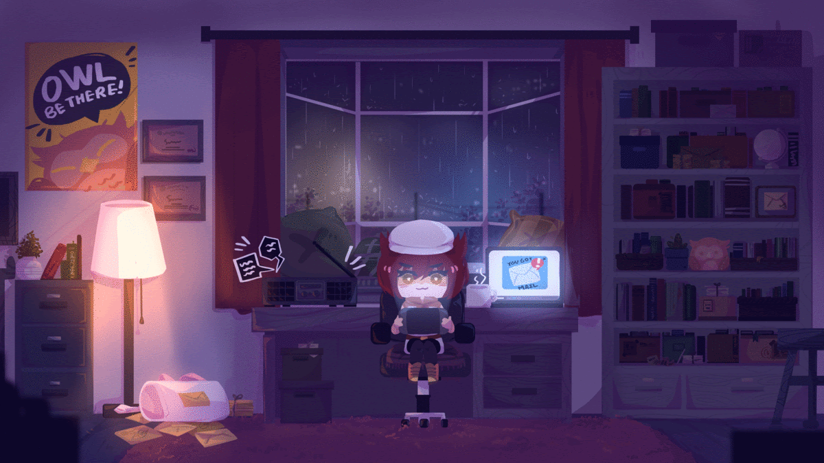 Commissioned Starting Soon Screen by Anana (@ananaalog)